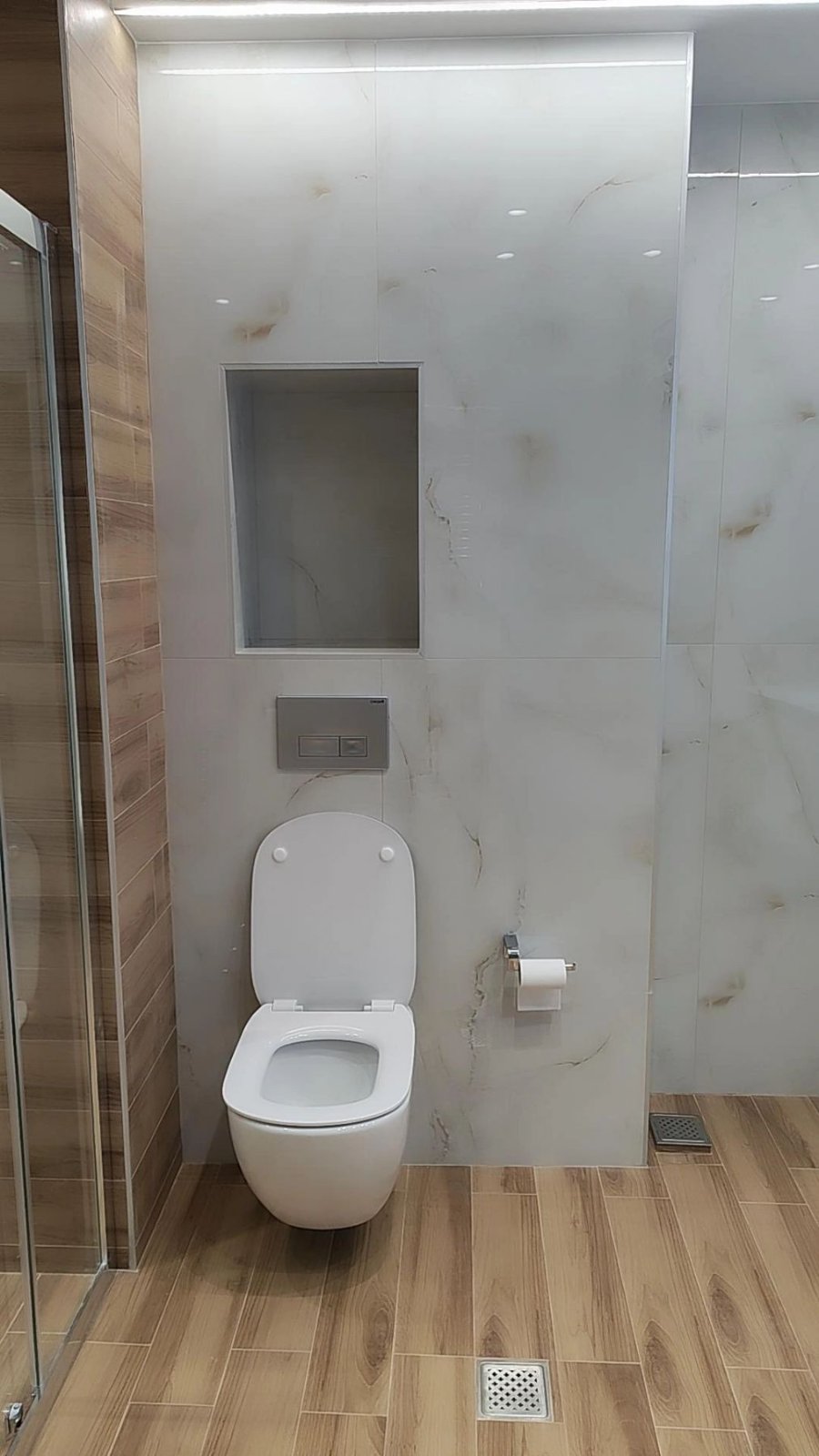 Λεπτομέρεια πλακιδίων μπάνιου — πλακάς